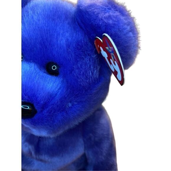 2000 Employee Bear Ty Beanie Baby Buddies Plush Collectible Tag Error Misspellin - Picture 6 of 10